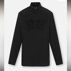 PXG (Parsons Xtreme Golf) Black Top with mock neck and logos women’s Size XS